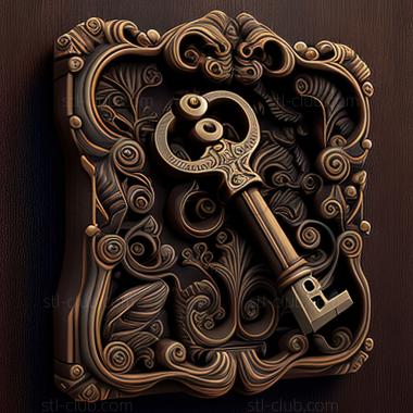 3D model The Lucky Key (STL)